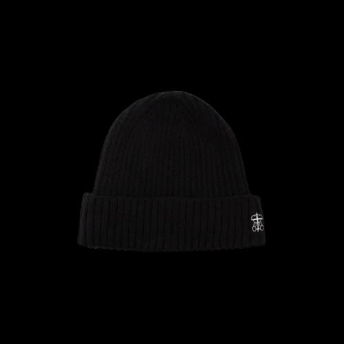 Undercover Ribbed-Knit Beanie 'Black'
