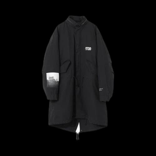 Undercover Long Padded Coat 'Black'