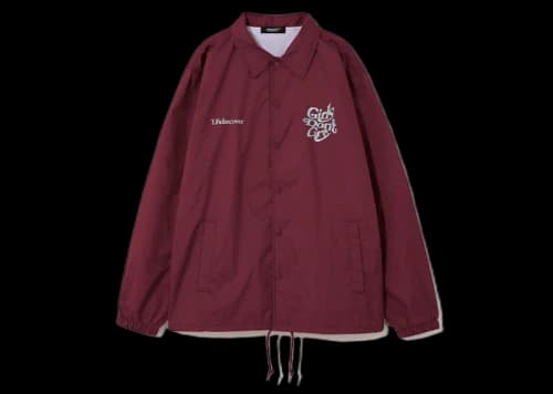 Undercover x Verdy Girls Don't Cry Coach Jacket Bordeaux