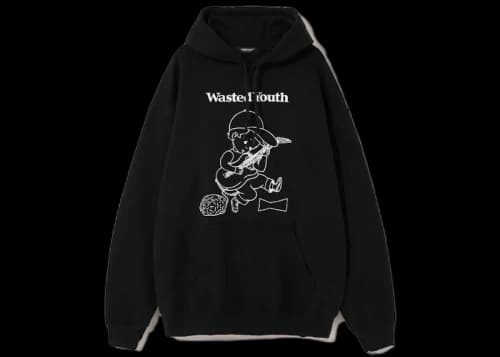 Undercover x Verdy Wasted Youth Hoodie Black