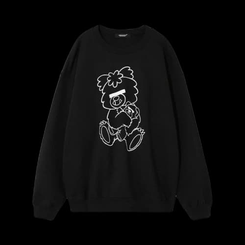 Undercover x Verdy Front Bear Print Pullover Sweatshirt 'Black'