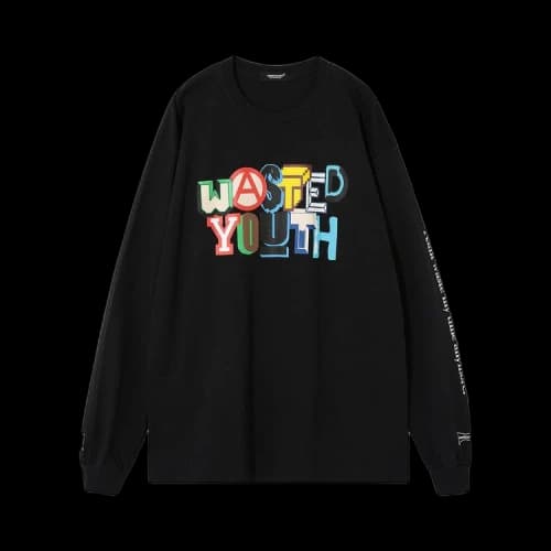 Undercover x Wasted Youth ComplexCon 2022 Exclusive Logo Long-Sleeve Tee 'Black'