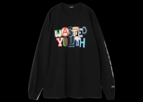 Undercover x Verdy Wasted Youth L/S T-Shirt Black