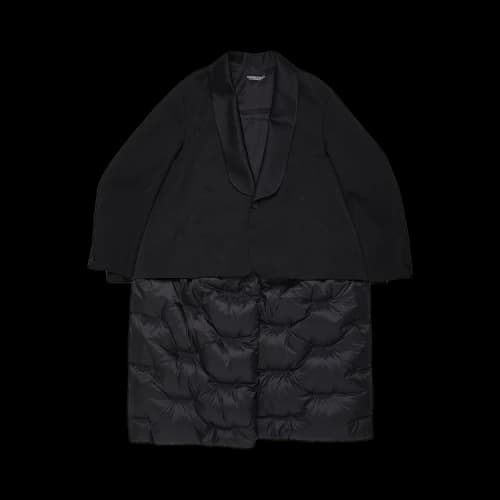 Undercover Padded Down Bottom Coat 'Black'