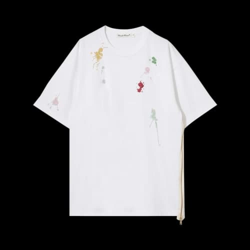 Undercover Color Beads Oversize T-Shirt 'White'