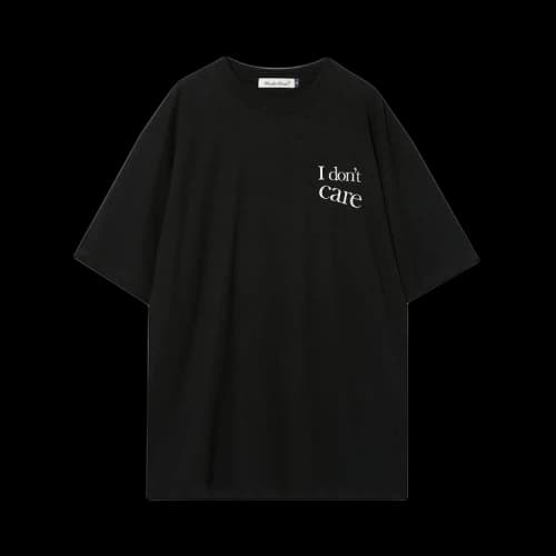 Undercover I Don't Care T-Shirt 'Black'