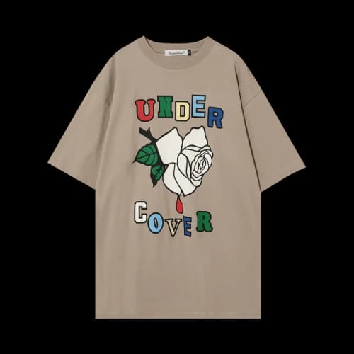 Undercover Rose Logo T-Shirt 'Beige'