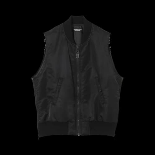 Undercover Oversized MA-1 Vest 'Black'