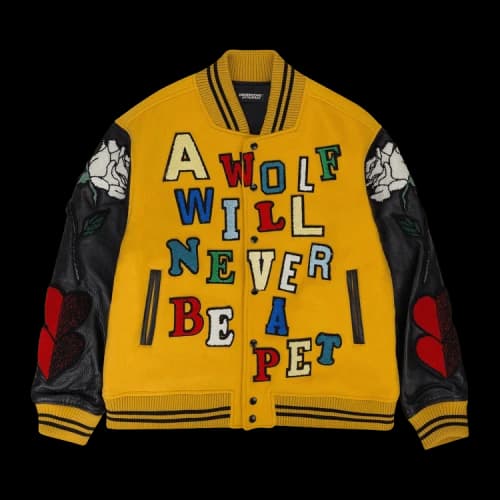 Undercover x Kamilla Tolnø Varsity Bomber Jacket 'Yellow'