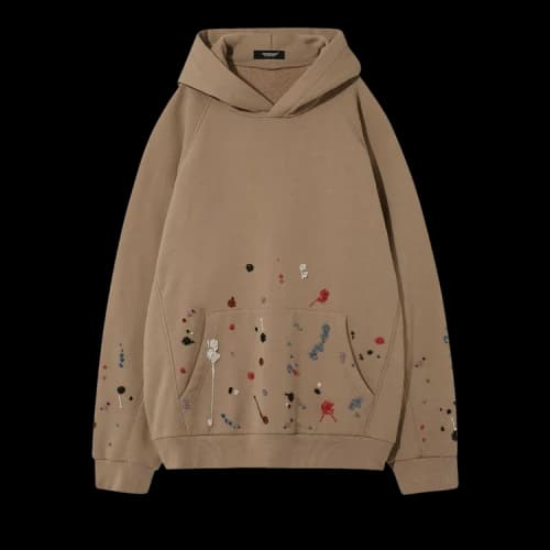 Undercover Bead Embellished Hoodie 'Tan'