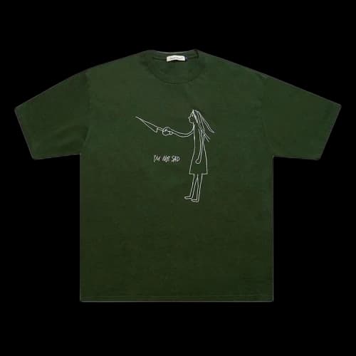 Undercover I'm Not Sad Tee 'Khaki'