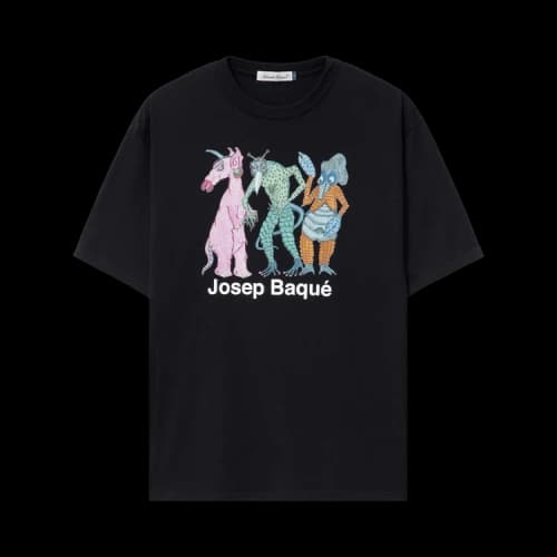 Undercover Round Neck Loose Tee T-Shirt 'Black'