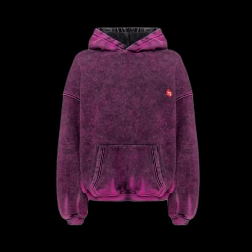Alexander Wang Hooded Sweatshirt Candy Pink