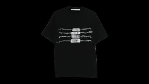 Alexander Wang Chain Graphic Tee Black