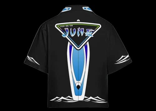 Prada Timecapsule June 2020 Poplin Shirt Black