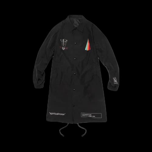 Undercover Spiritual Noise Raincoat 'Black'