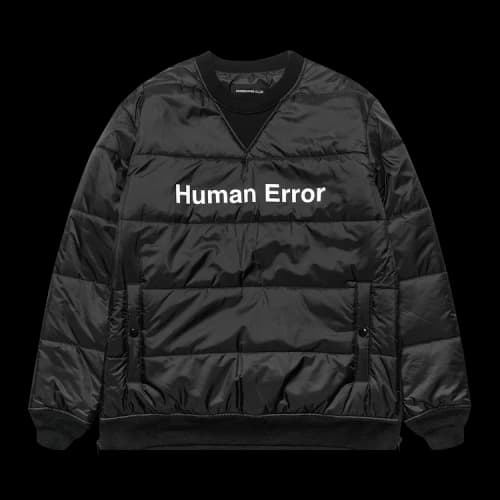 Undercover Space Odyssey Pull Over Padded Jacket 'Black'