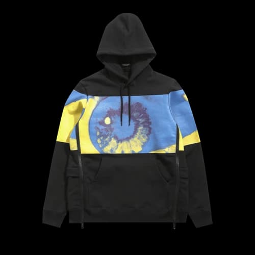Undercover Space Odyssey Tie Dye Contrast Hoodie 'Black'