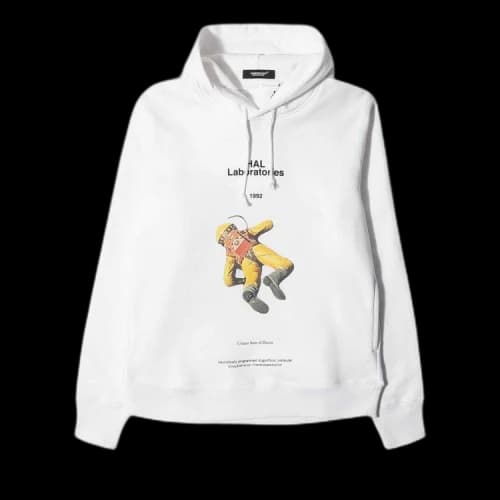 Undercover Space Odyssey Graphic Print Hoodie 'White'