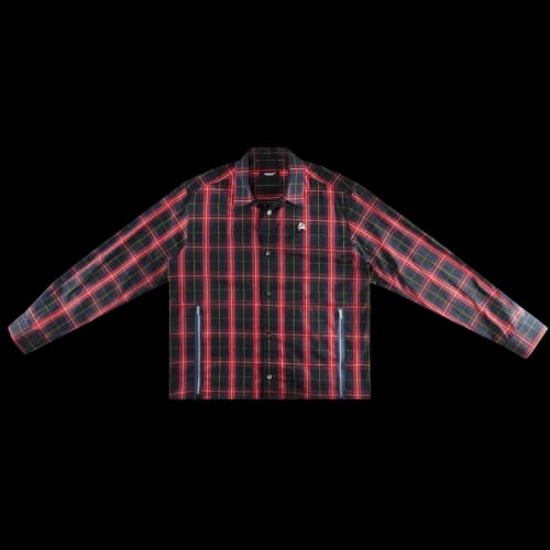 Undercover Tartan Pattern Shirt 'Red'