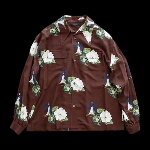 Undercover Viscose Printed Blouse 'Brown'