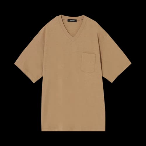 Undercover Throne of Blood Plain Pocket Tee 'Brown'