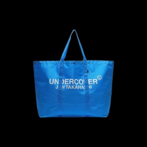 Undercover Throne of Blood Monogrammed Shopper Tote 'Blue'