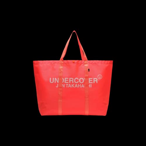 Undercover Throne of Blood Monogrammed Shopper Tote 'Orange'