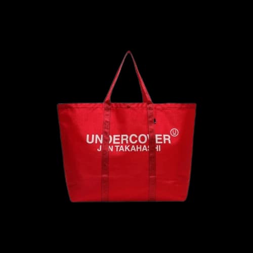 Undercover Throne of Blood Monogrammed Shopper Tote 'Red'