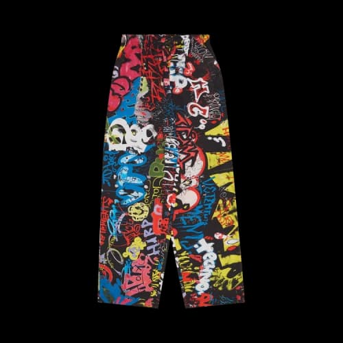 Vetements Graffiti Pyjama Pants 'Black'