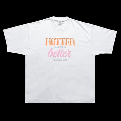 Vetements Hotter Than Your Ex T-Shirt 'White'
