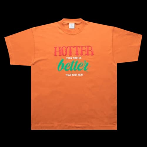 Vetements Hotter Than Your Ex T-Shirt 'Orange'