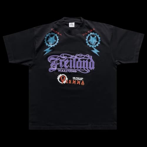 Vetements Maybe Mental T-Shirt 'Black'