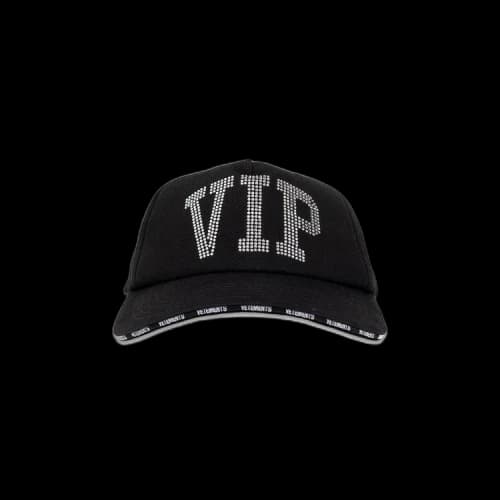 Vetements VIP Crystal Cap 'Black'