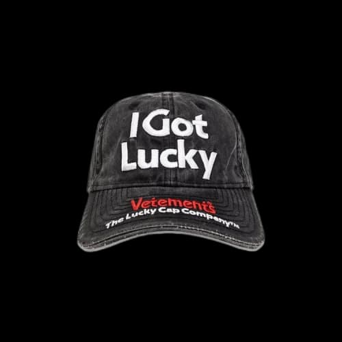 Vetements Lucky Cap 'Black'