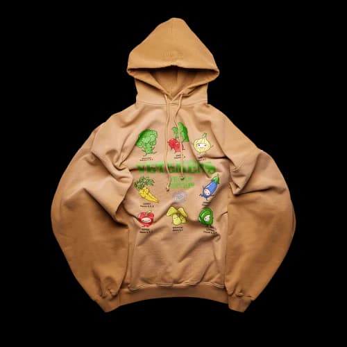 Vetements Vegan Logo Hoodie 'Earth'