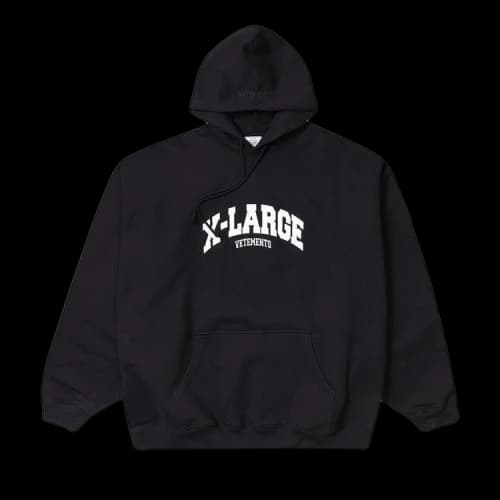Vetements X-Large Hoodie 'Black'