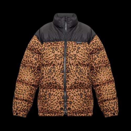 Vetements Leopard Logo Puffer Jacket 'Leopard'