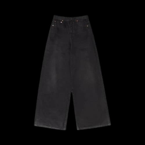 Vetements Plain Baggy Jeans 'Black'