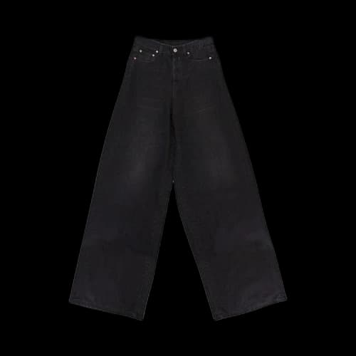 Vetements Plain Baggy Jeans 'Black'