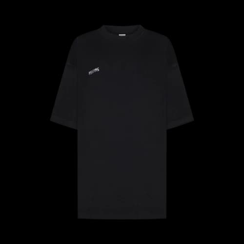 Vetements Inside Out Logo T-Shirt 'Black'