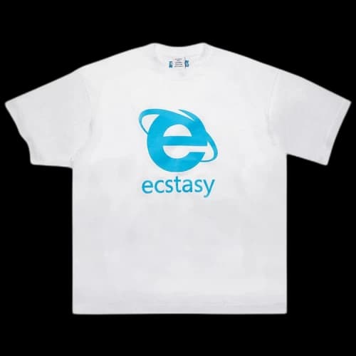 Vetements Ecstasy Shirt 'White'