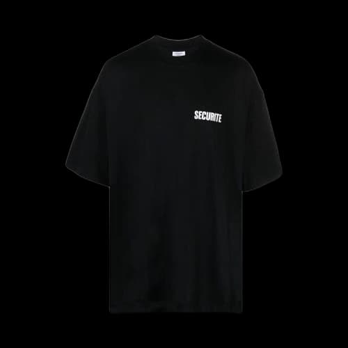 Vetements Securite T-Shirt 'Black'