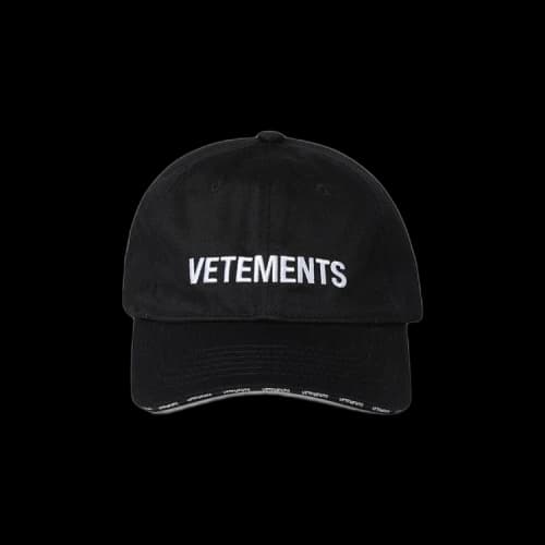 Vetements Iconic Logo Cap 'Black'