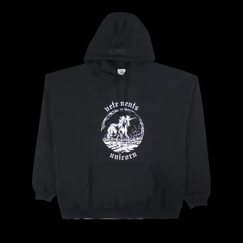 Vetements Oversized Hoodie 'Black'