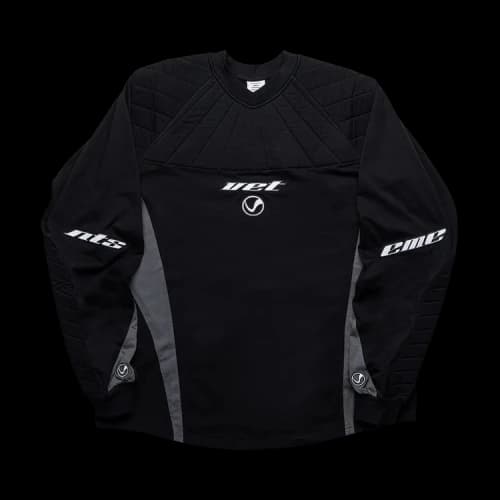 Vetements Gamer Padded Long-Sleeve T-Shirt 'Black'