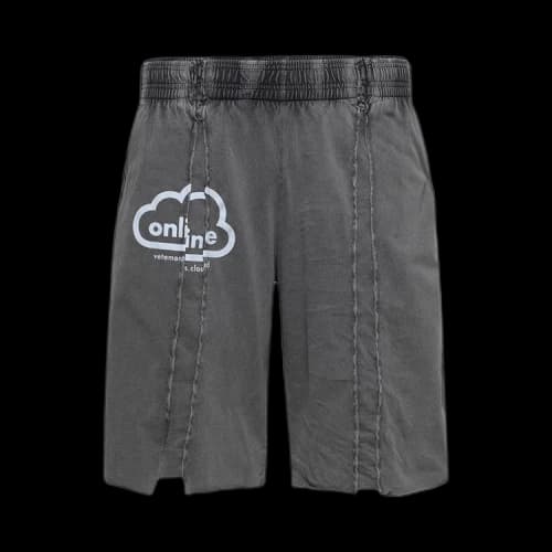 Vetements Online Cut-Up Shorts 'Black'