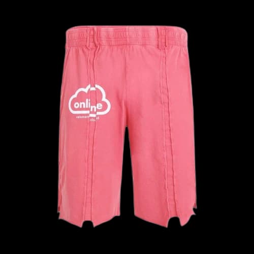 Vetements Online Cut-Up Shorts 'Red'