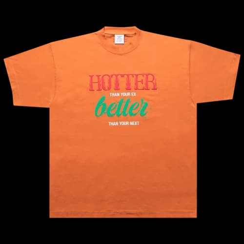 Vetements Hotter Than Your Ex T-Shirt 'Orange'