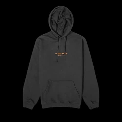 Vetements Urban Logo Hoodie 'Black'
